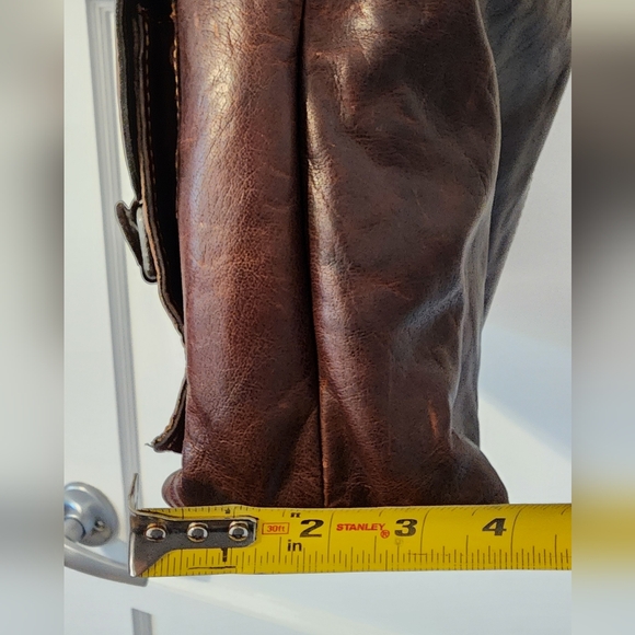 Jack Georges Voyager Hobo Crossbody Leather Bag - Picture 13 of 13